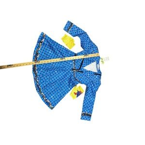 Dress‎ Cosplay Costume Princess Crown Print Party Outfit Size 120